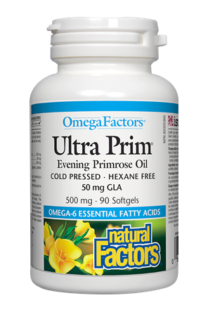 Natural Factors Ultra Prim Oil 500 mg 90s