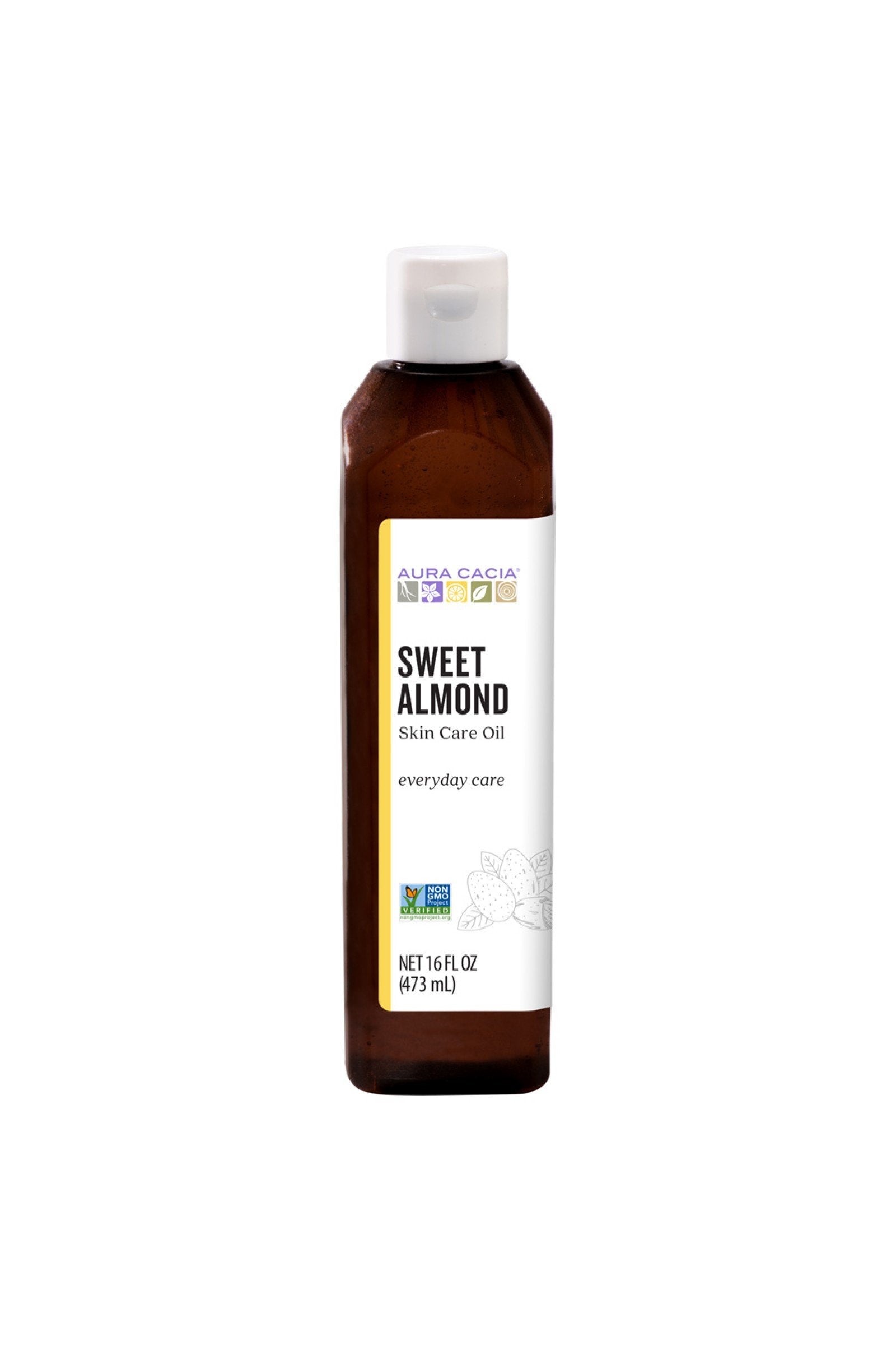 Aura Cacia Sweet Almond Oil 473ml