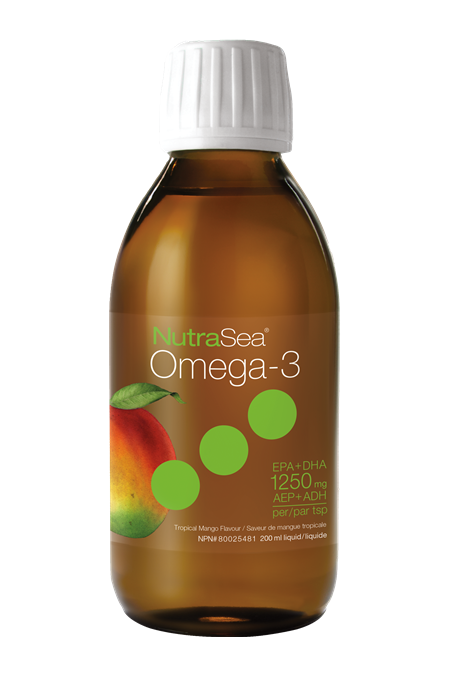 NutraSea Omega-3 1250 mg Mango Flavour 200ml