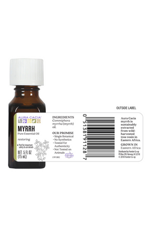 Aura Cacia Myrrh Oil 15ml