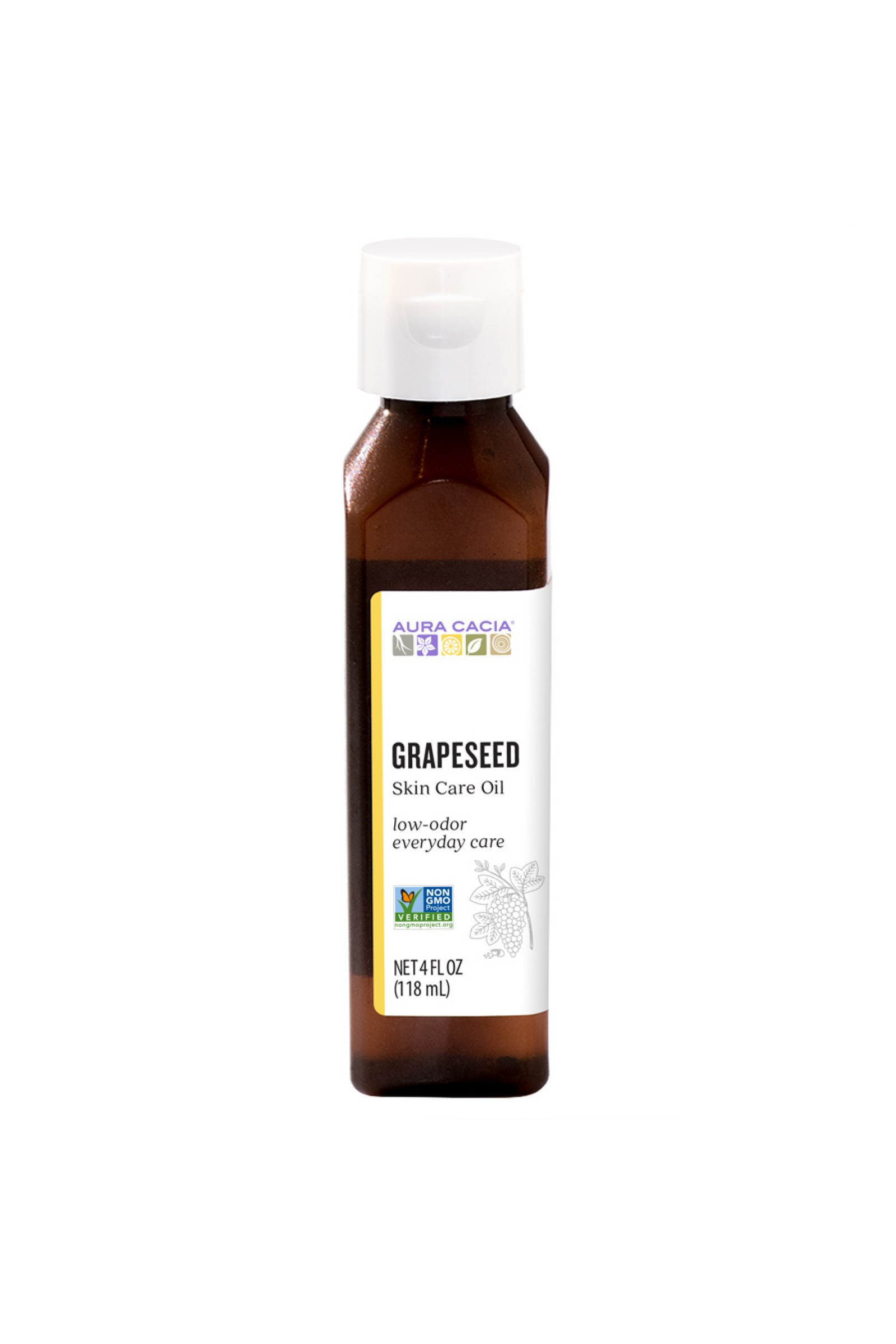 Aura Cacia Grapeseed Oil 118ml