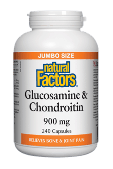 Natural Factors Glucosamine & Chondroitin Jumbo Size 240s