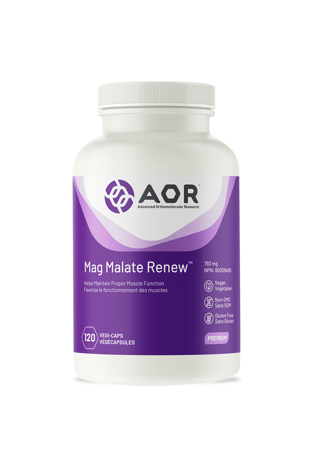 AOR Mag Malate Renew 120s