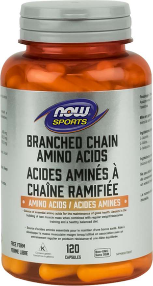NOW Branched Chain AA's 120s
