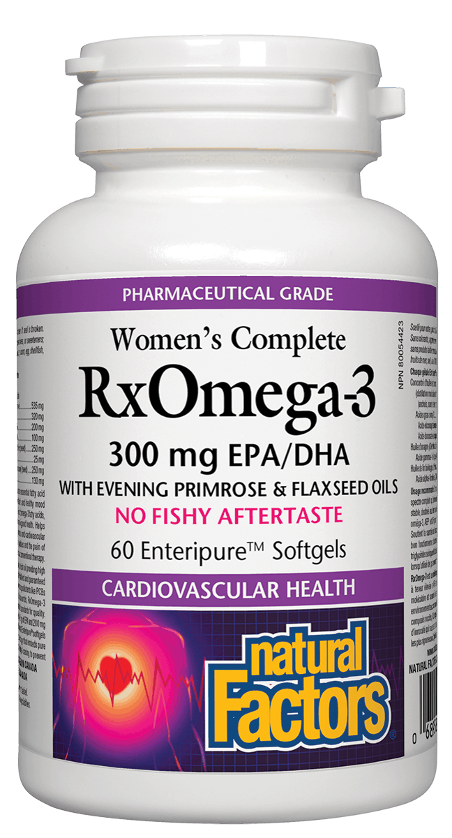 Natural Factors Women's Complete RxOmega-3 60s