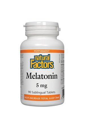 Natural Factors Melatonin 5 mg 90s