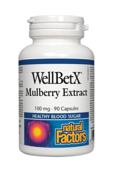 Natural Factors WellBetX Mulberry Extract 90s