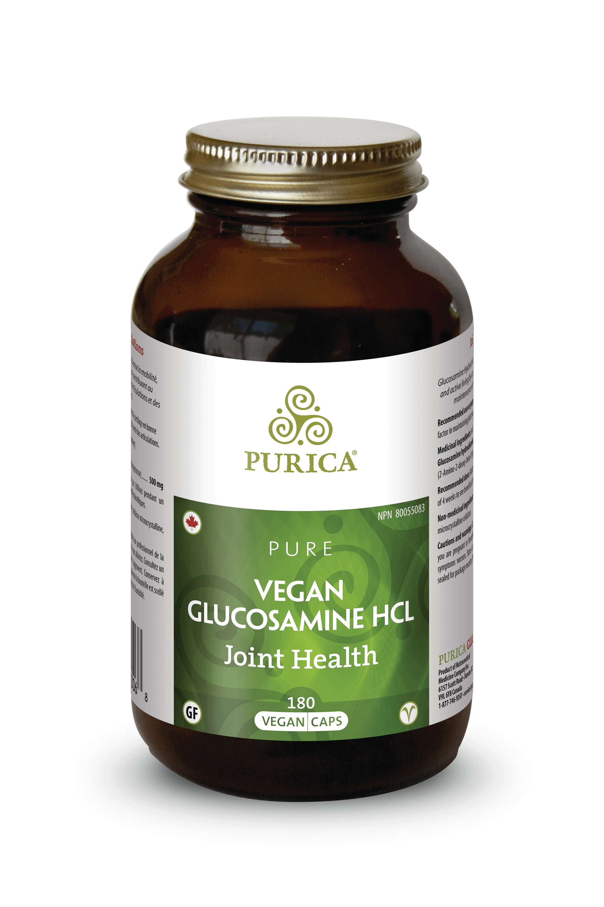 Purica Vegan Glucosamine HCL 180s