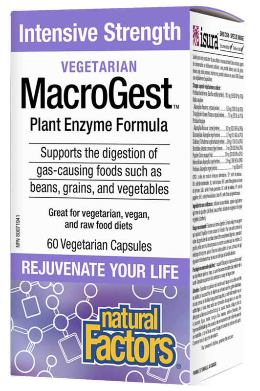 Natural Factors Vegetarian MacroGest 60s