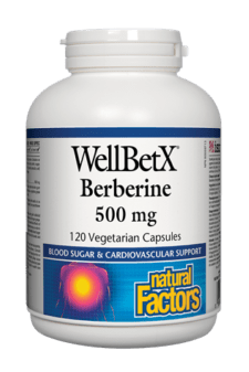 Natural Factors WellBetX Berberine 120s