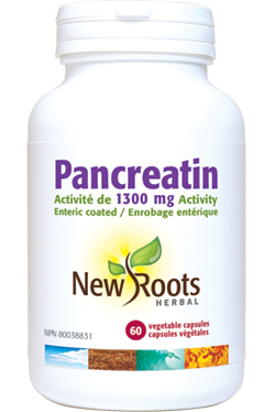 New Roots Pancreatin 60s