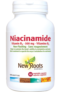 New Roots Niacinamide 500mg 90s