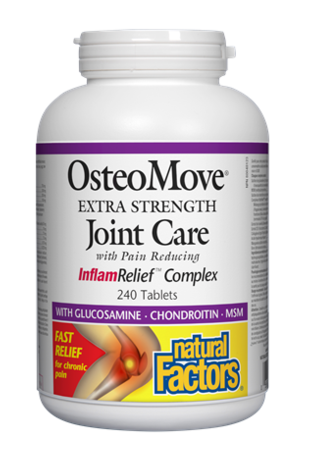 Natural Factors OsteoMove Extra Strength Joint Care 240s