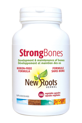 New Roots Strong Bones Boron-Free 180s
