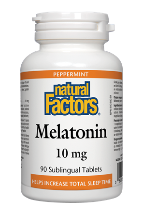 Natural Factors Melatonin 10mg 90s