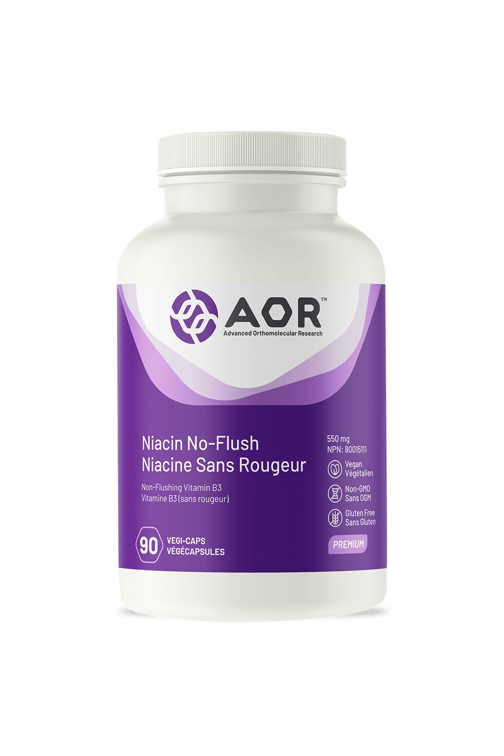 AOR Niacin No-Flush 90s
