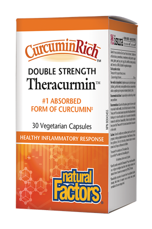 Natural Factors CurcuminRich Double Strength Theracurmin 30s
