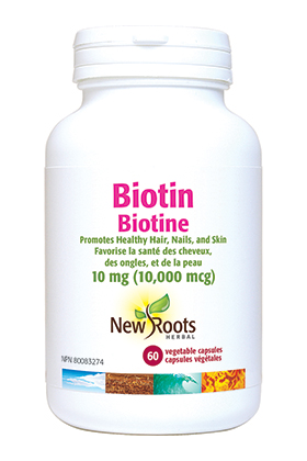 New Roots Biotin 10mg 60s