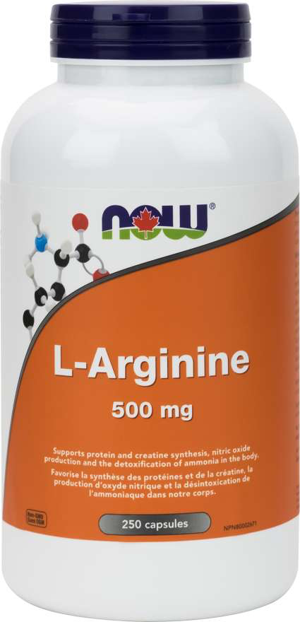 NOW L-Arginine 500mg 250s