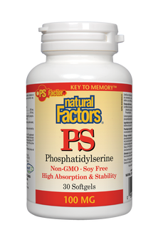 Natural Factors PS Phosphatidylserine 100 mg 30s