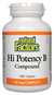 Natural Factors Hi Potency B Compound 50mg 180 tablets
