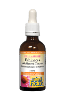 Natural Factors Echinamide Echinacea & Goldenseal Tincture 50ml