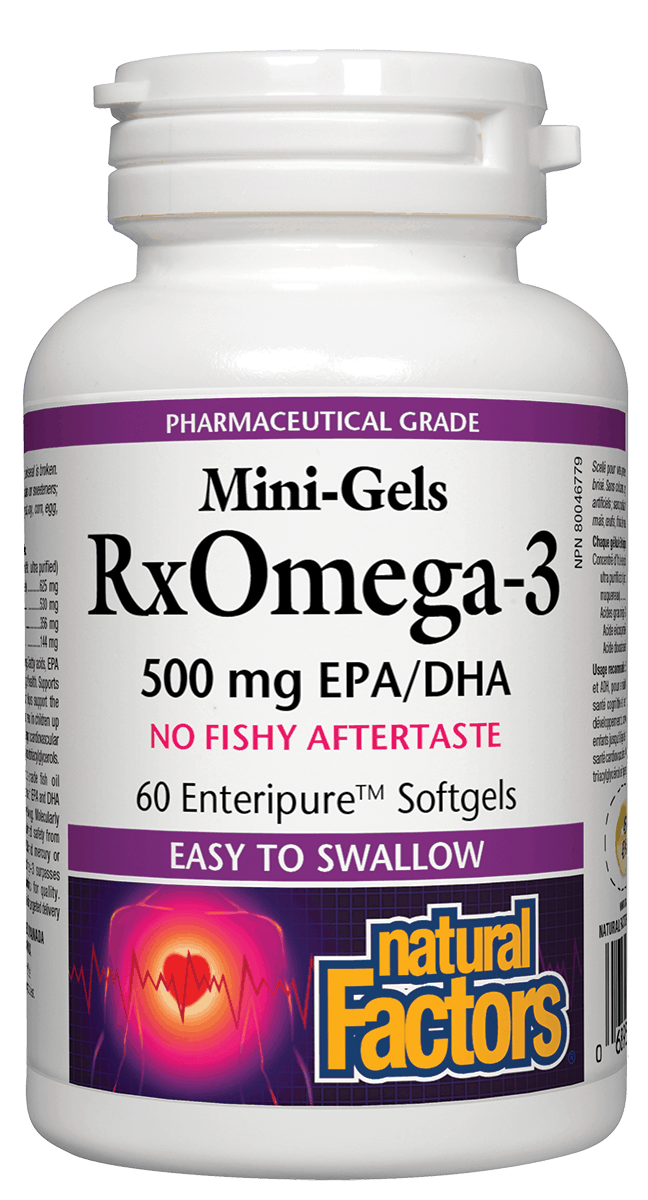 Natural Factors RxOmega-3 Mini-Gels 60s