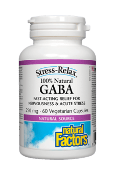 Natural Factors GABA 250 mg 60s