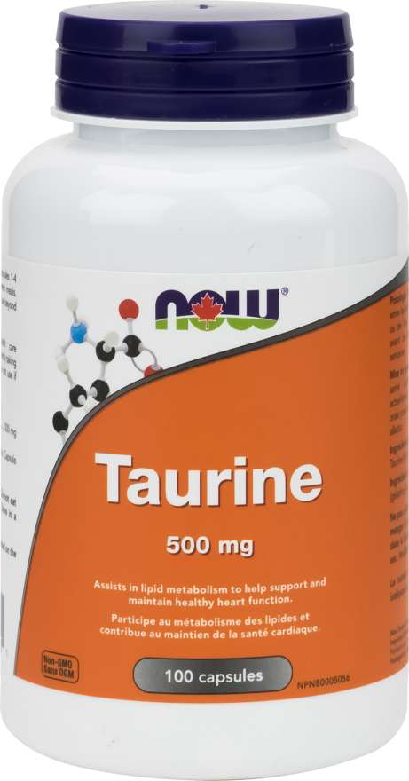 NOW Taurine 500mg 100s