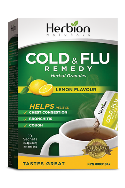 Herbion Cold & Flu - Lemon 10s