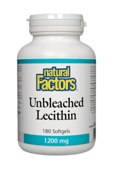 Natural Factors Unbleached Lecithin 180s