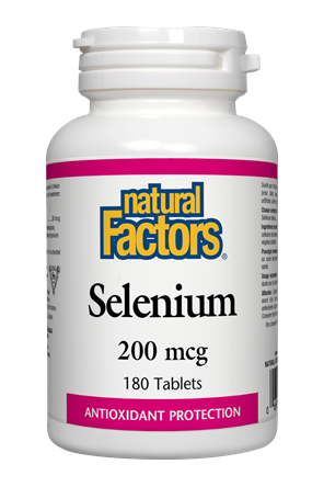 Natural Factors Selenium 200 mcg 180s
