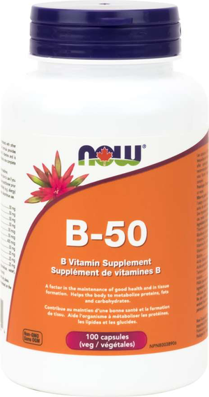 NOW B-50 Vitamin Blend 100s