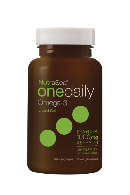 NutraSea Omega-3 OneDaily 1000 mg Fresh Mint Flavour 30s