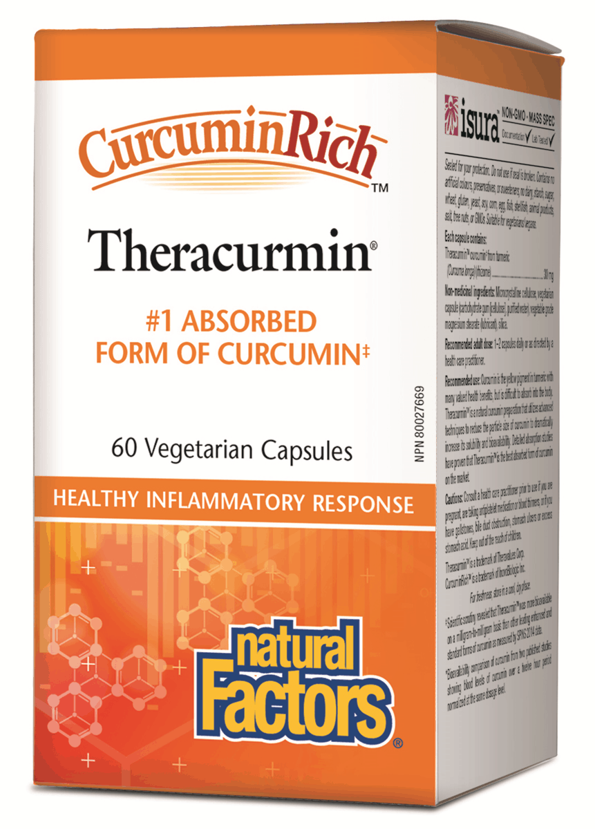 Natural Factors CurcuminRich Theracurmin 60s