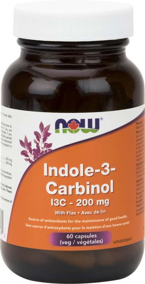 NOW Indole-3-Carbinol 200mg 60s