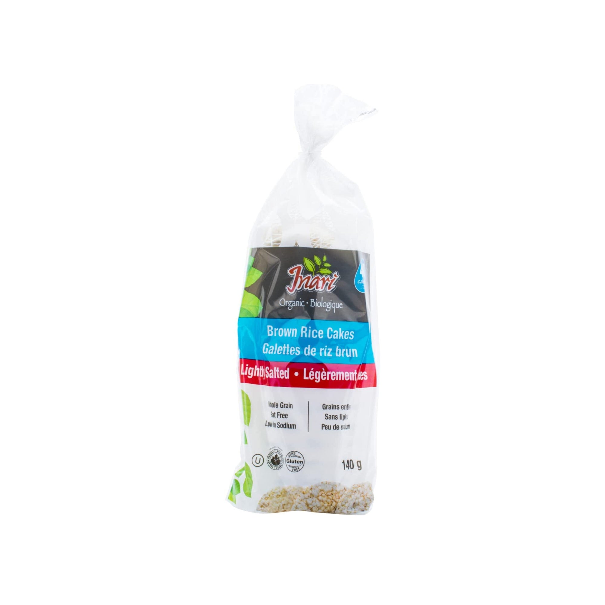 Inari Organic Lightly Salted Brown Rice Cakes 140g