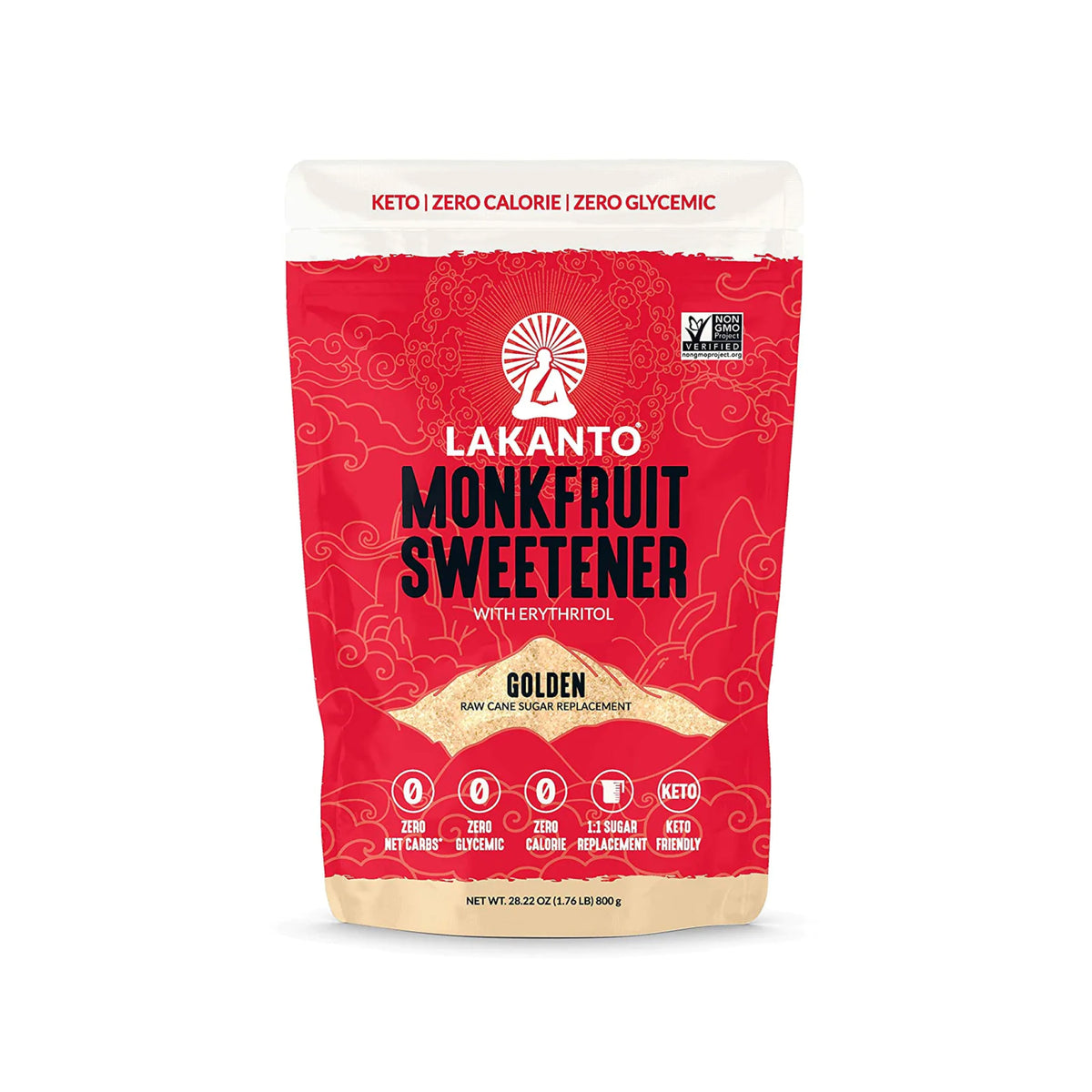 Lakanto Golden Monkfruit Sweetener 800g