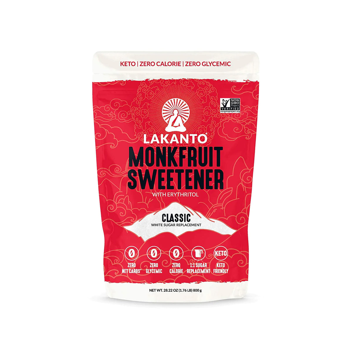 Lakanto Classic Monkfruit Sweetener 800g