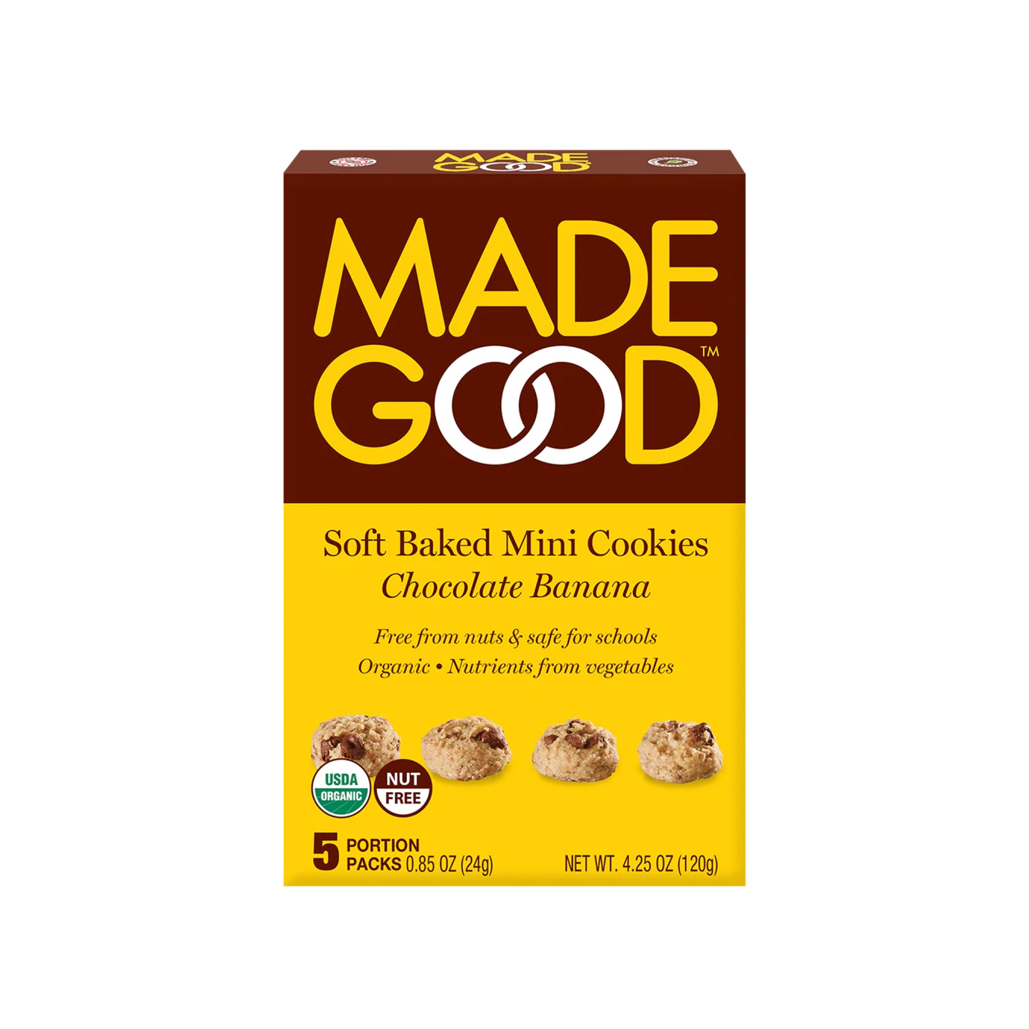 Made Good Chocolate Banana Soft Baked Mini Cookies 120g