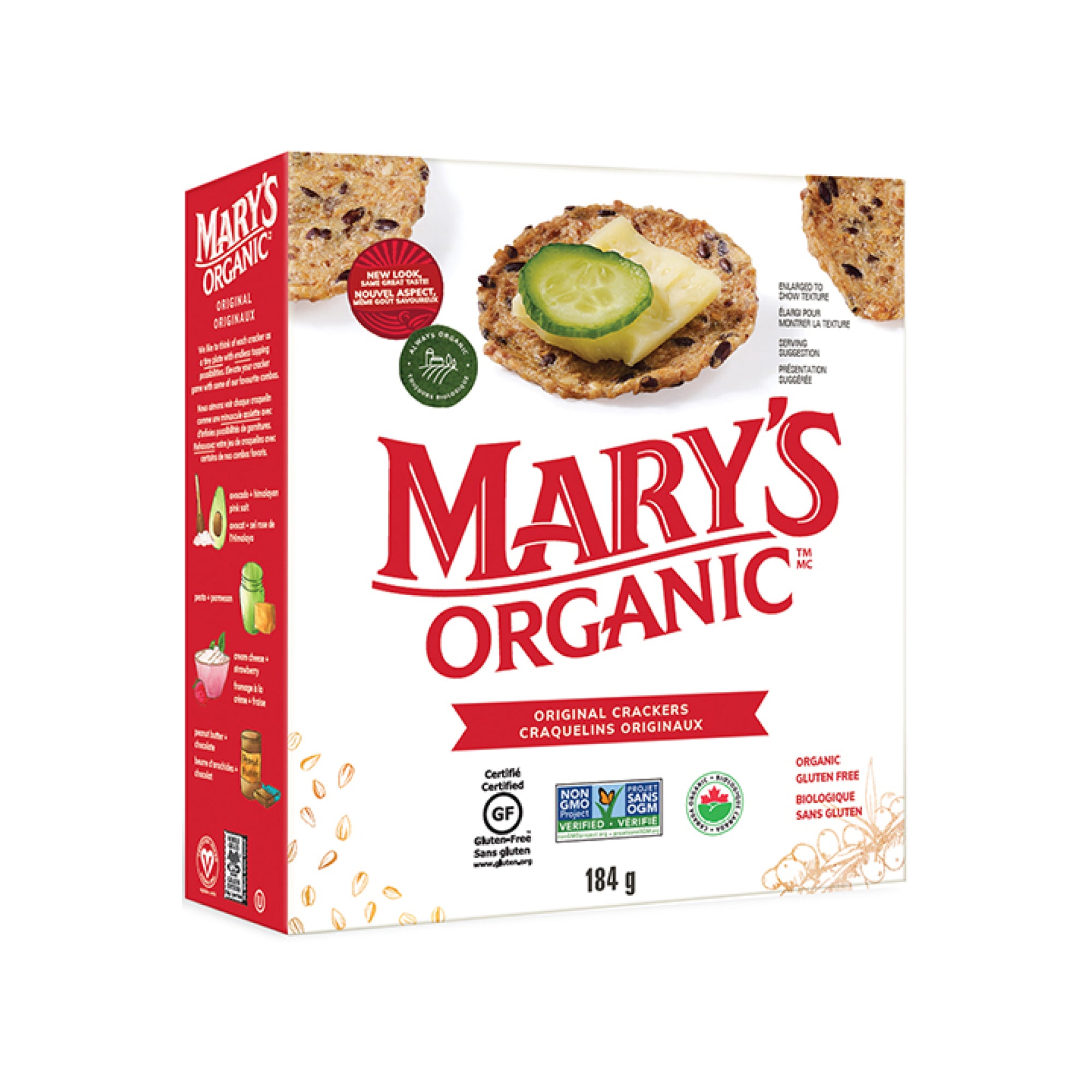 Mary's Organic Original Crackers 184g