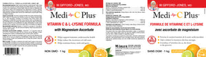 Gifford-Jones Medi-C Plus with Calcium Ascorbate Citrus Flavour 1kg