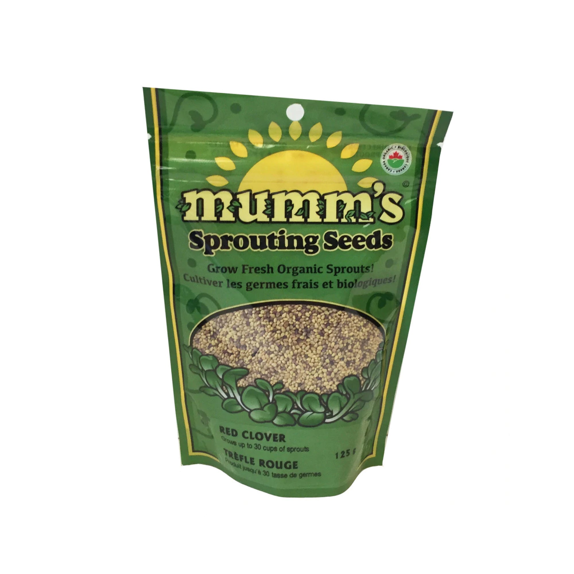 Mumm's Sprouting Red Clover Seeds 125g