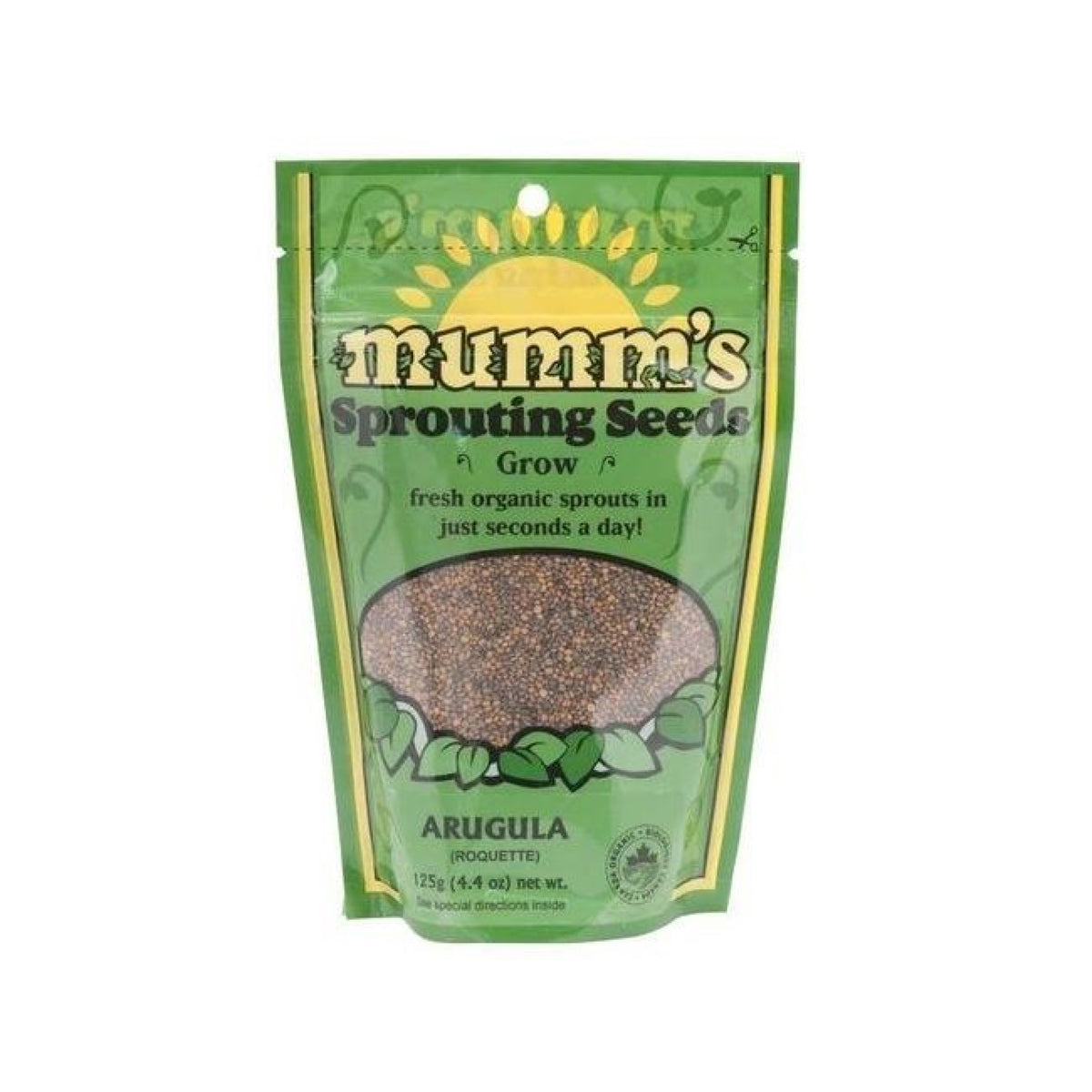 Mumm's Sprouting Arugula Seeds 125g