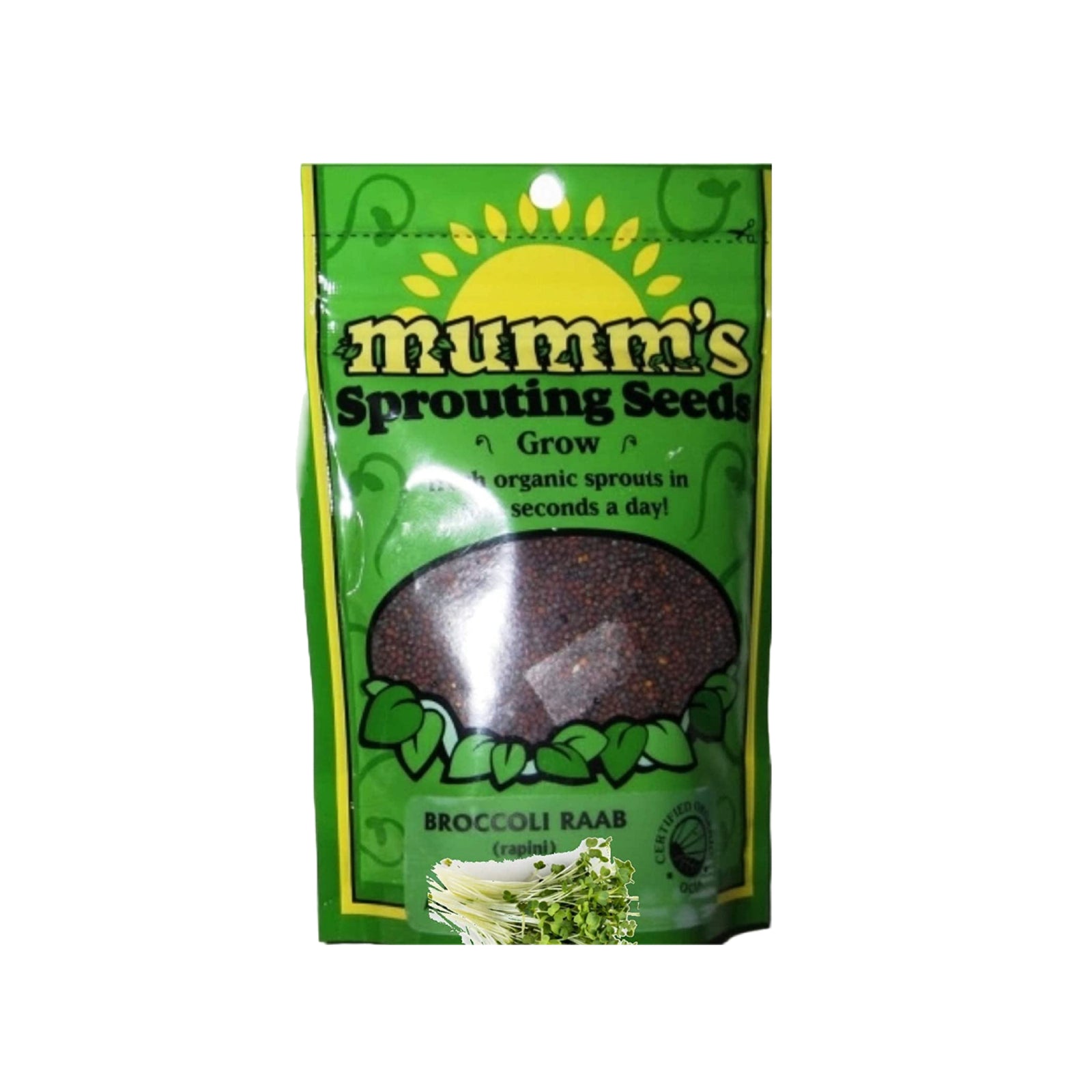 Mumm's Sprouting Broccoli Raab Seeds 100g