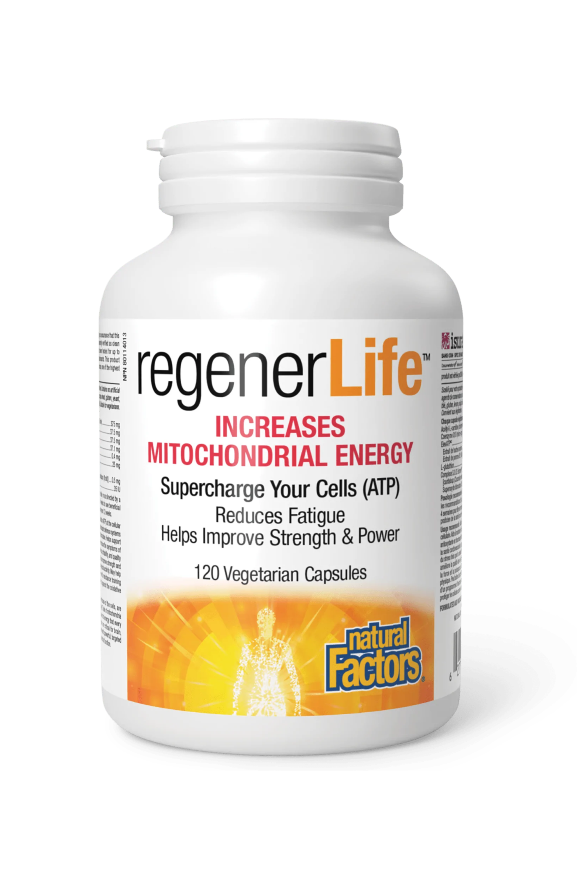 Natural Factors regenerLife Mitochondrial Energy 120s