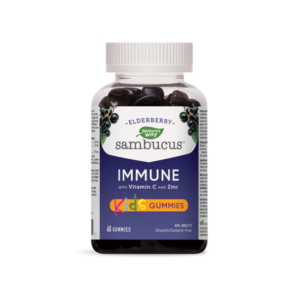 Nature's Way Sambucus Immune Kids Gummies 60s - Fiddleheads Health And 