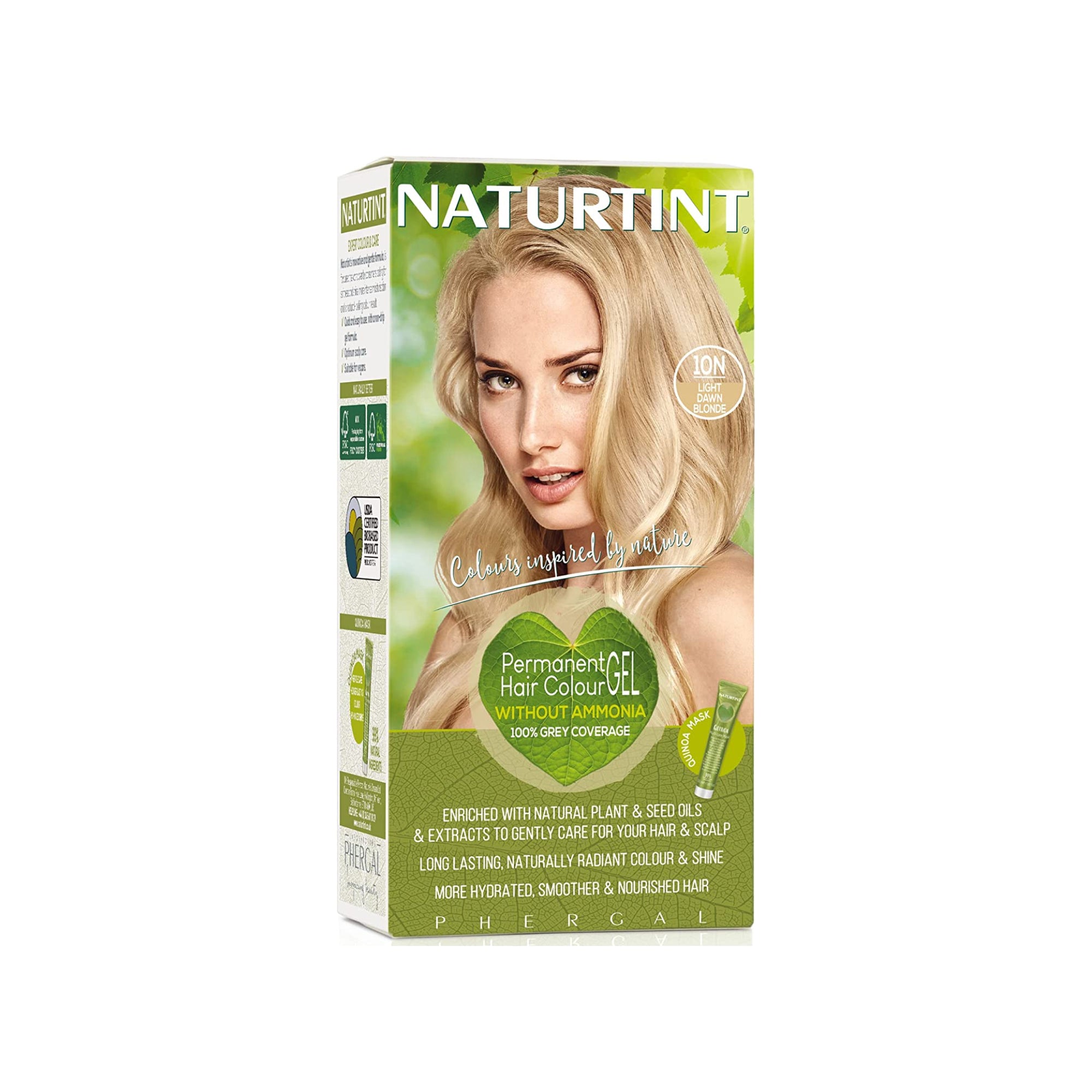 Naturtint Permanent Hair Colour 10N Light Dawn Blonde 170ml