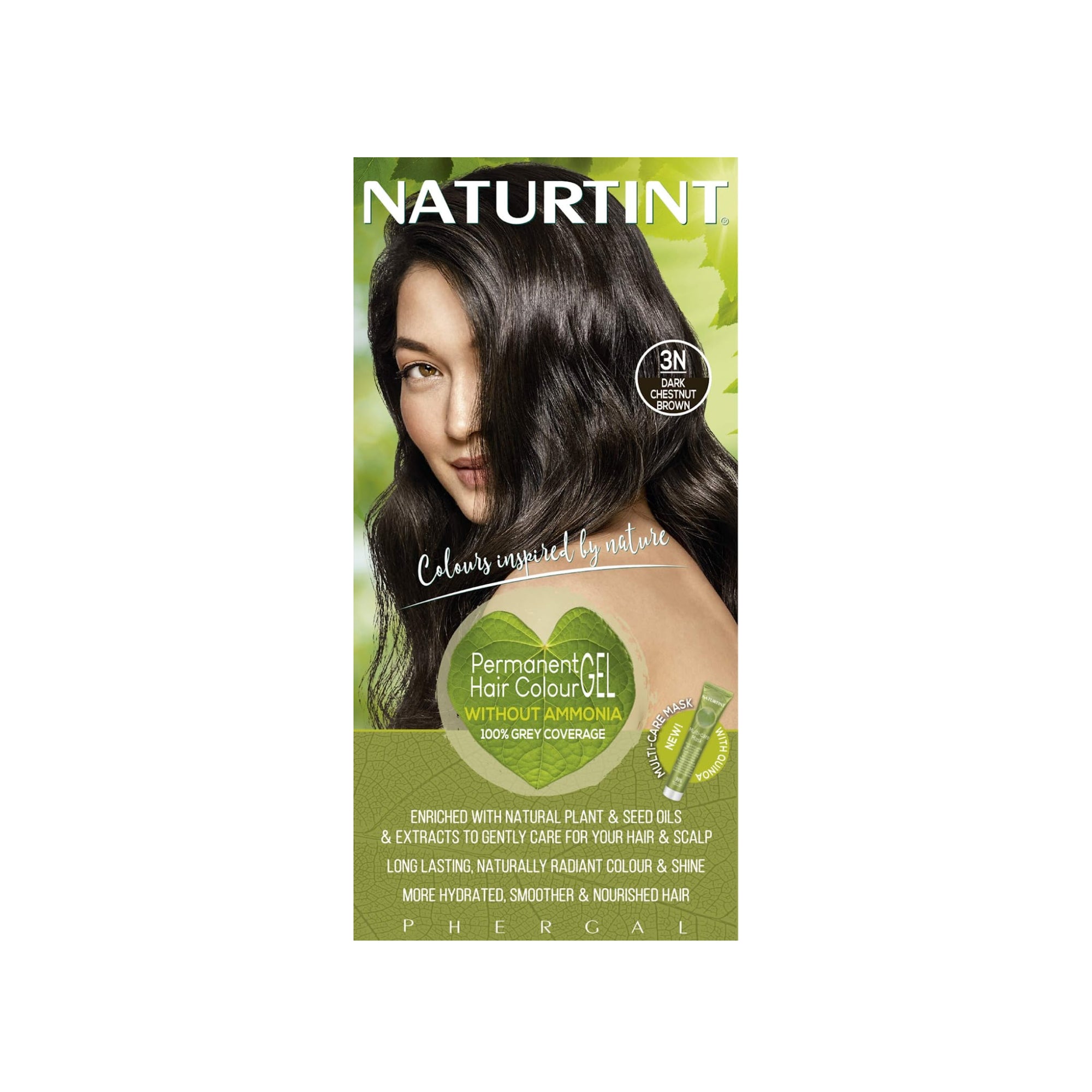 Naturtint Permanent Hair Colour 3N Dark Chestnut Brown 170ml