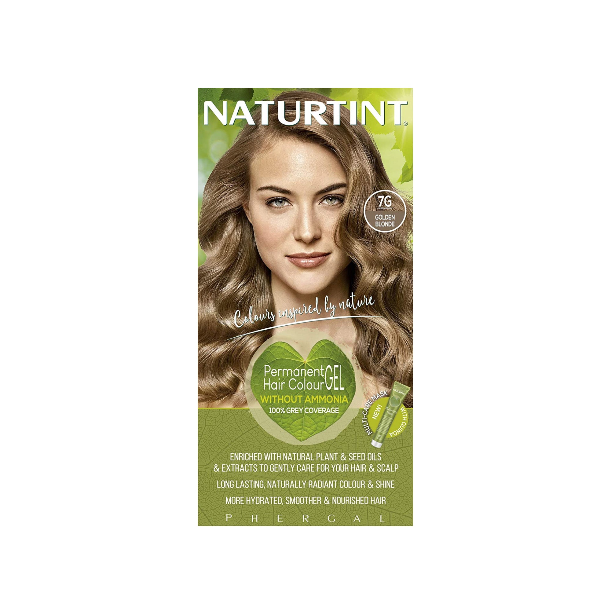 Naturtint Permanent Hair Colour 7G Golden Blonde 165ml